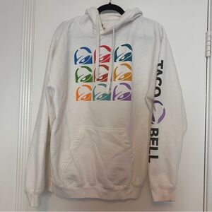Taco Bell Hoodie Sweatshirt Size Large